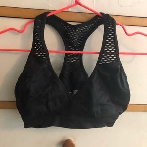 Victoria’s Secret PINK Black Sports Bra Sz L